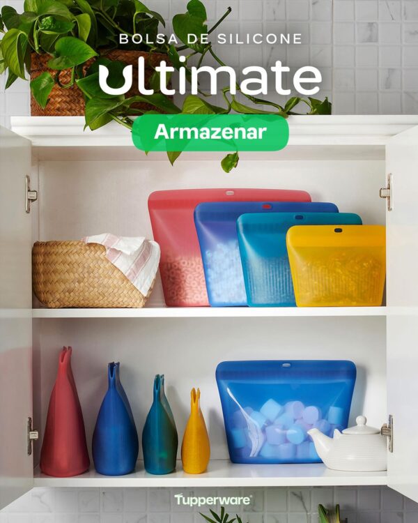 Saco de Silicone Multiuso G Ultimate  Azul 1,7L - Image 7