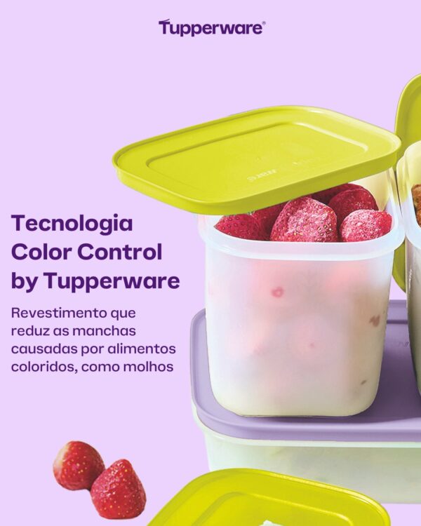 Pote Hermético para Congelamento  Freezer Line Verde Margarita 1,1L - Image 5