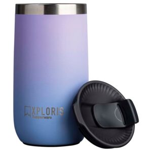 Copo Térmico Com Tampa Xploris  350ml Gradiente