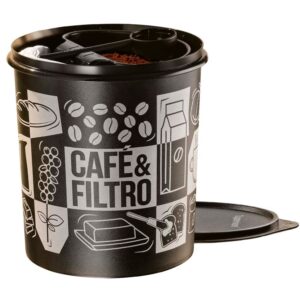 Pote para alimentos Tupper Caixa Café e Filtro  Pop Box