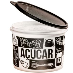 Pote de Açúcar  Preto e Branco Pop Box 1,4kg