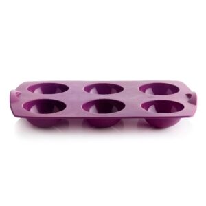 Forma de Silicone Meia Lua  Roxo