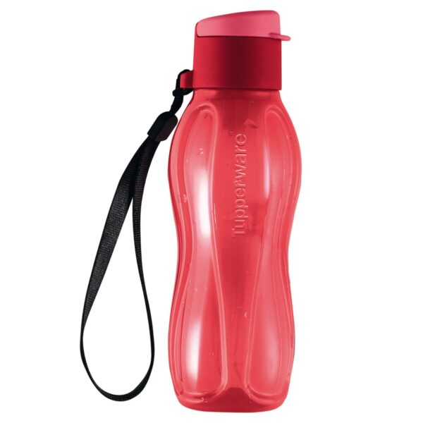 Garrafa de Água  Eco Tupper  310ml Rosa Escuro Batom