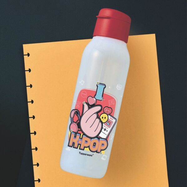 Garrafa de Água Infantil  Eco Tupper K-Pop Love 750ml - Image 3