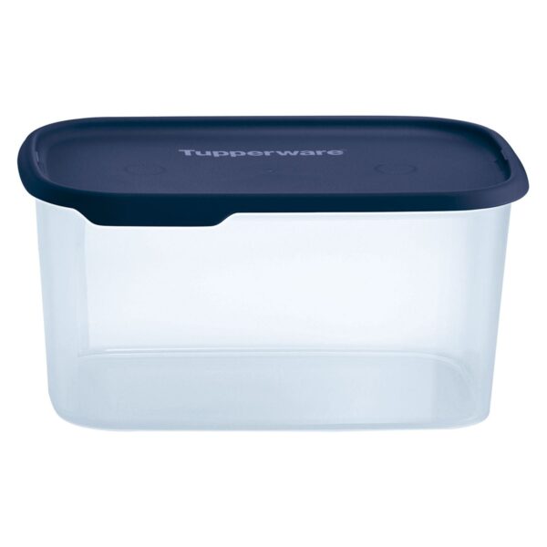 Pote Hermético Retangular One Touch Fresh  Azul 2,85L