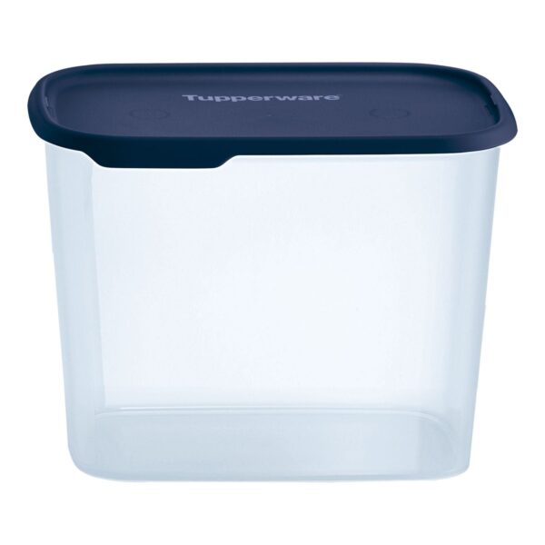 Pote Hermético Retangular One Touch Fresh  Azul 4,4L