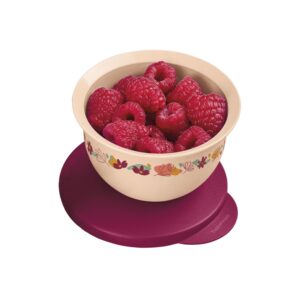 Tigela Bowl Murano Flores Ao Vento  200ml Rosa