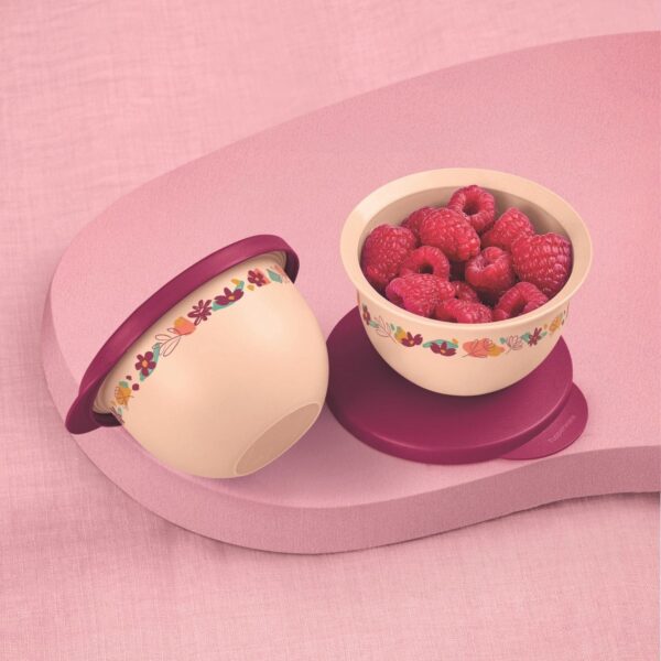 Tigela Bowl Murano Flores Ao Vento  200ml Rosa - Image 2