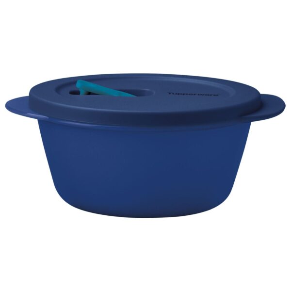 Pote para Micro-Ondas Mini Cristalwave  Azul Mar Profundo 775ml
