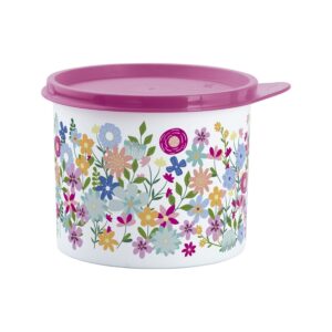 Pote Tupper Redondinha Bouquet de Amor  500ml Floral