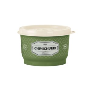 Potinho Porta Tempero Chimichurri  Essences Verde 140ml