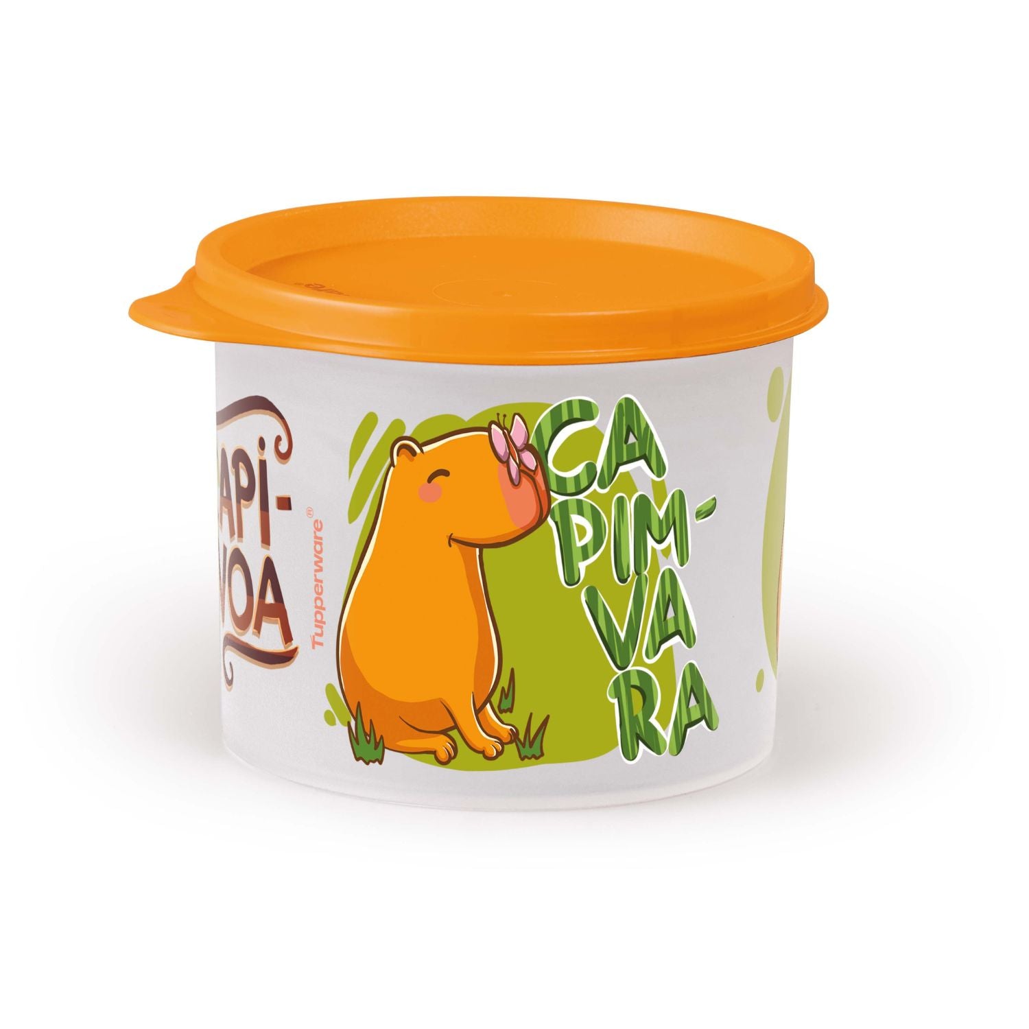 Pote Hermético Infantil Redondinha Capivara 500ml - Image 2