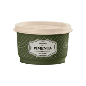 Potinho Porta Tempero Pimenta  Essences Verde Escuro 140ml
