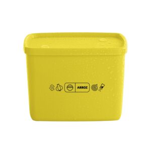 Pote Hermético  Jeitoso Arroz Amarelo 800ml