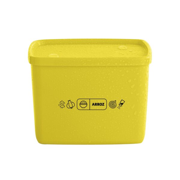 Pote Hermético  Jeitoso Arroz Amarelo 800ml