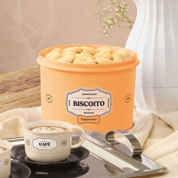 Pote de Biscoito  Essences Laranja 2,4L - Image 2